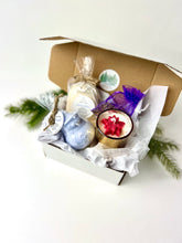 Load image into Gallery viewer, Winter Lavender Spa Gift box
