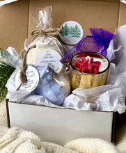 Load image into Gallery viewer, Winter Lavender Spa Gift box
