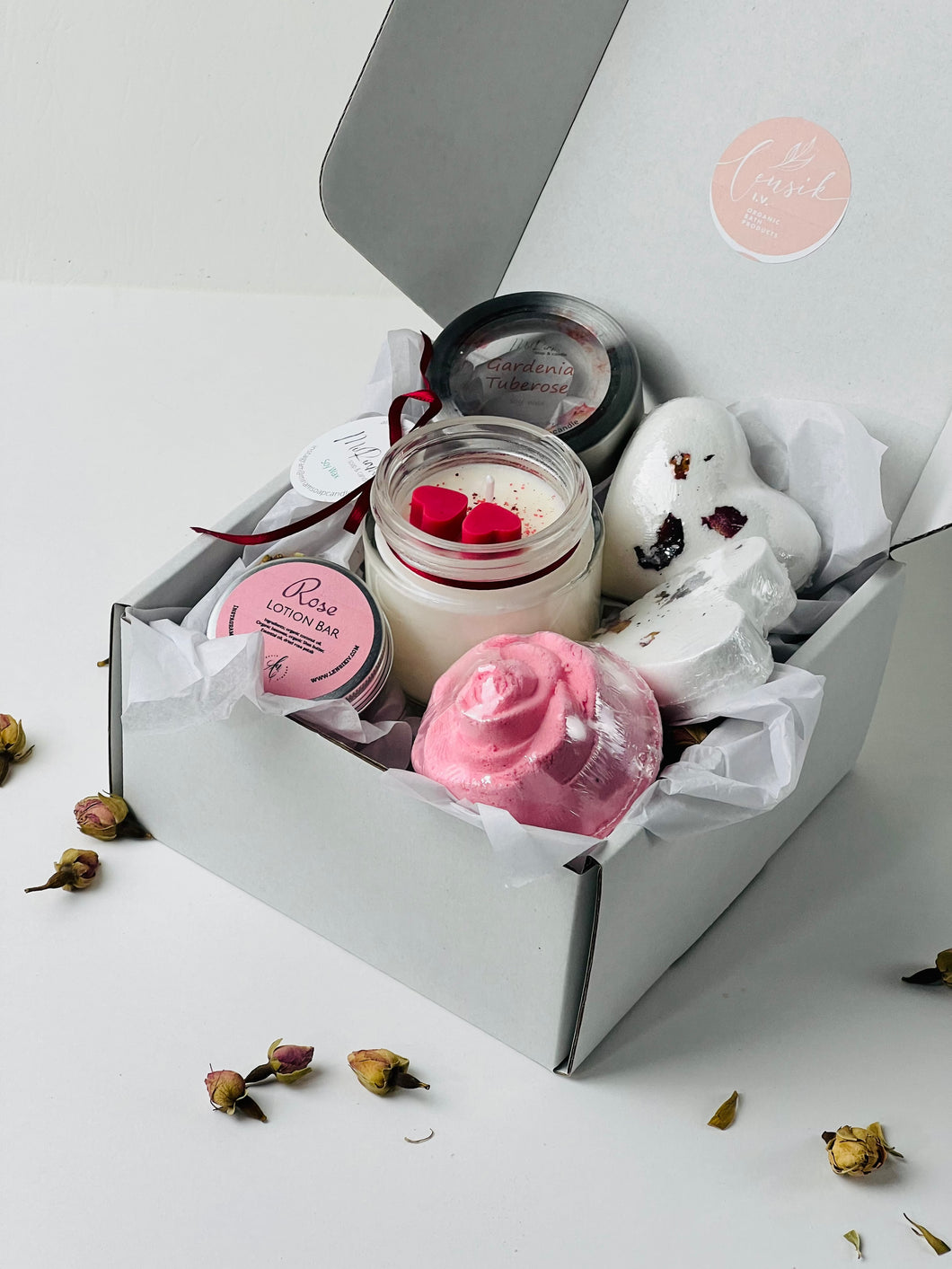 Winter Rose Spa set