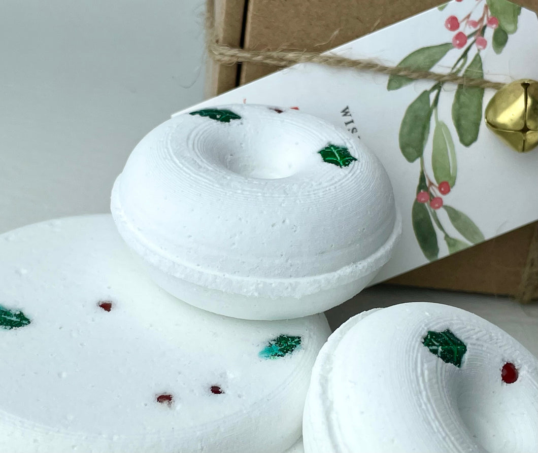 Holiday Berry Shower Steamers