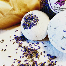 Load image into Gallery viewer, Organic Lavender bath bombs
