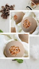 Load image into Gallery viewer, Mint-chocolate bath bombs for kids and adults
